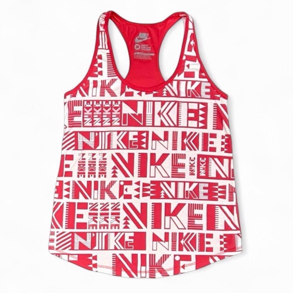 Nike Coral Loose Fit Racerback Tank Top Medium